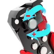 Professional Electrician Wire Tool Cable Wire Stripper Cutter Crimper Automatic Crimping Stripping Plier