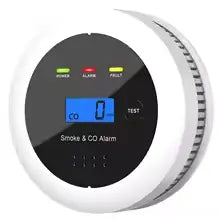 CHZHVAN 2 in 1 Smoke Detector Carbon Monoxide Detector,Smoke Alarm with Display 85dB Alarm Fire Alarm for Kitchen,House 1 sold byCPVAN Store (184 sold )